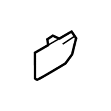 Lincoln 8A5Z-5422620-AA Escutcheon - Door Inside Handle