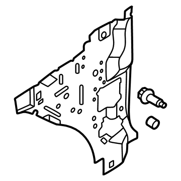 Ford HC3Z-2502038-D Panel Assembly - Cowl Side