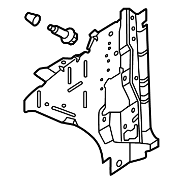 Ford HC3Z-2502039-A Panel Assembly - Cowl Side