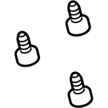 Lincoln 55929-S58 Screw - Oval Head - Self Tapping