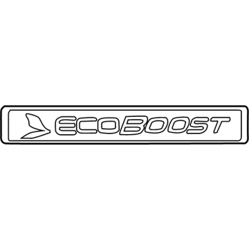 Ford JL3Z-9942528-A Name Plate
