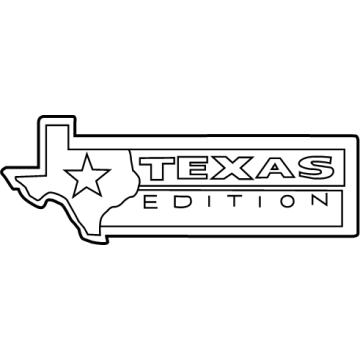 Ford ML3Z-8442528-A Name Plate