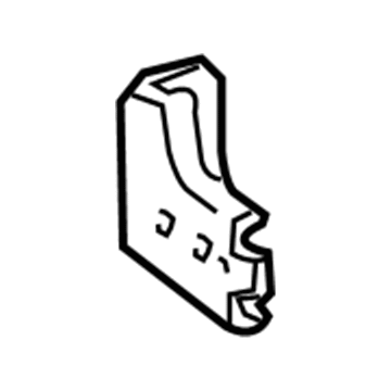 Ford F65Z-15020A98-AA Cowl Top Panel Bracket, Passenger Side F65Z-15020A98-AA Ford Cowl Top Panel Bracket, Passenger Side Illustration 1 of 1