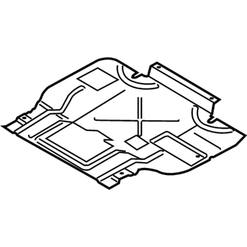Ford FL3Z-5D032-E Skid Plate