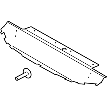 Ford F-150 Air Deflector - FL3Z-8327-F