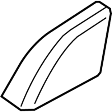 7L1Z-78551A46-AA Ford Front Cap, Passenger Side Illustration 1 of 1