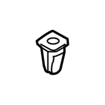Ford -W710791-S437 Quarter Glass Nut -W710791-S437 Ford Quarter Glass Nut Illustration 1 of 1