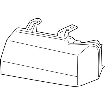 Lincoln AL7Z-13008-B Headlamp Assembly - Without Bulbs