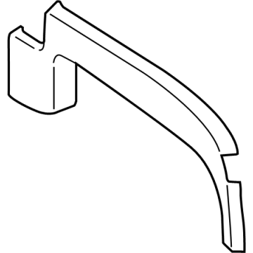 Ford CK4Z-61424B36-AD Moulding Assembly - Rear Quarter Outer