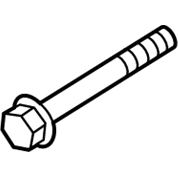 -W500132-S442 Ford Trans Mount Bracket Bolt Illustration 1 of 1