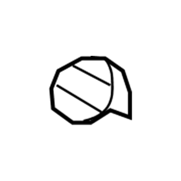 Ford GL1Z-7863388-AK Rear Cover, Passenger Side GL1Z-7863388-AK Ford Rear Cover, Passenger Side Illustration 1 of 1