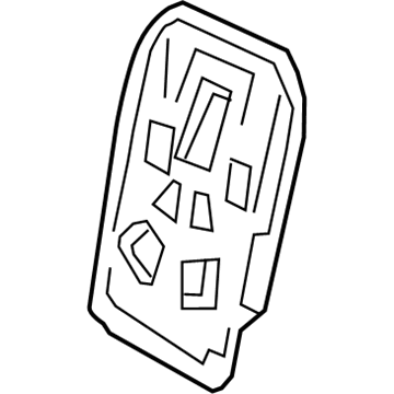Lincoln 7L1Z-7860509-A Panel Assembly - Seat Back