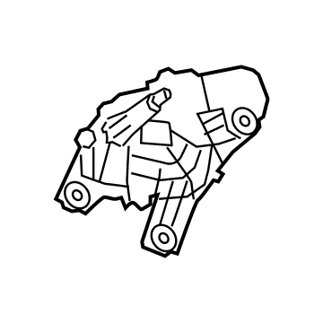 Ford DS7Z-17508-X Motor Assembly - Wiper