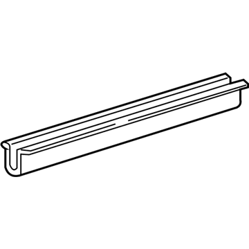 Ford 3F2Z-1710457-AA Side Rail, Rear Driver Side 3F2Z-1710457-AA Ford Side Rail, Rear Driver Side Illustration 1 of 1