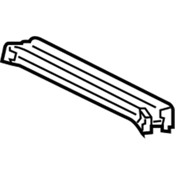 Ford 3F2Z-1711644-AA Floor Crossmember, Rear Center 3F2Z-1711644-AA Ford Floor Crossmember, Rear Center Illustration 1 of 1
