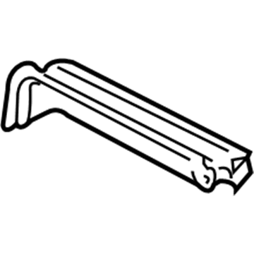 3F2Z-1710952-AA Ford Floor Crossmember, Rear Center Illustration 1 of 1