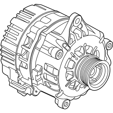 Lincoln Aviator Alternator - L1MZ-11A213-D