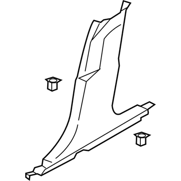 Ford DS7Z-5424346-AA Trim - B Pillar