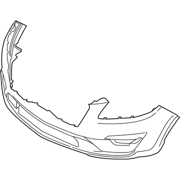 Lincoln MKC Bumper Cover - KJ7Z-17D957-DAPTM