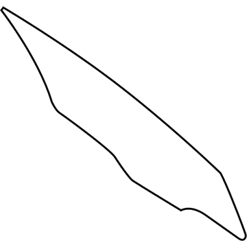 Ford BE8Z-5421410-A Glass - Door