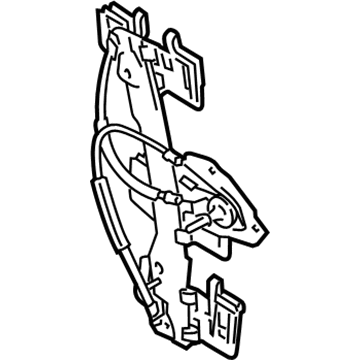 Ford AE8Z-5423201-A Regulator Assembly