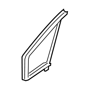 Ford DT1Z-6121596-R Run Assembly - Glass