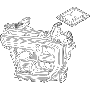 Ford N1WZ-13008-EA Headlamp Assembly