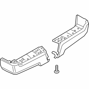 Ford HC3Z-17906-GPTM Extension - Bumper Bar - Side