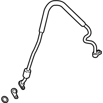 Ford L1MZ-19D742-CA Discharge Hose L1MZ-19D742-CA Ford Discharge Hose Illustration 1 of 1