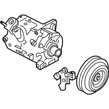 Ford L1MZ-19703-J Compressor Assembly