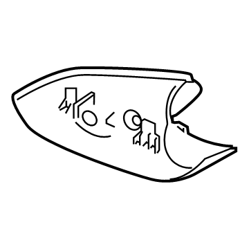 Lincoln LJ7Z-17A703-DAPTM Cover - Mirror Housing