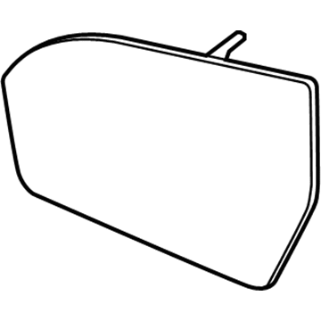 Lincoln EJ7Z-17K707-E Glass Assembly - Rear View Outer Mirror