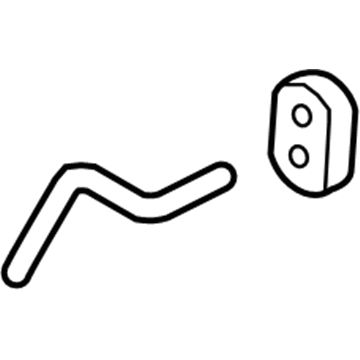 Ford F-150 Muffler Strap - BL3Z-5260-A