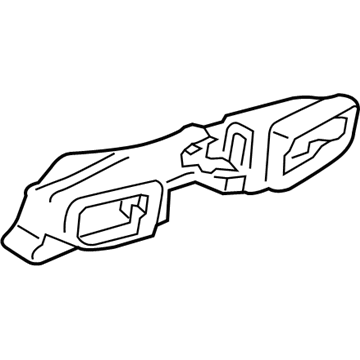 Ford LB5Z-99018B40-BA Bezel Assembly - Vent Air Louvre