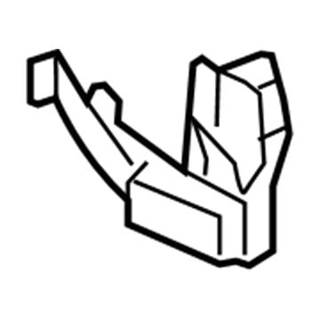 Mercury 6L2Z-18C433-AA Duct - Heater Outlet