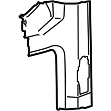 Ford CK4Z-6131112-CB Trim Assembly - Quarter Upper
