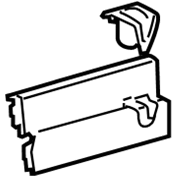Ford CK4Z-61311A58-DD Trim - D Pillar