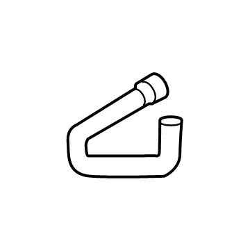 Ford NL3Z-18N345-C Hose - Heater Water