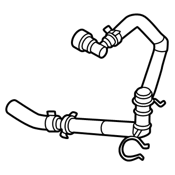 Ford RL3Z-18N344-H Heater Hose