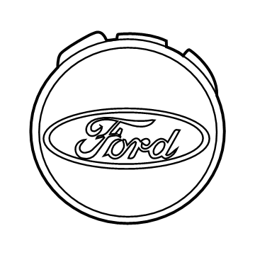 Ford BE8Z-1130-A Cap - Wheel Hub