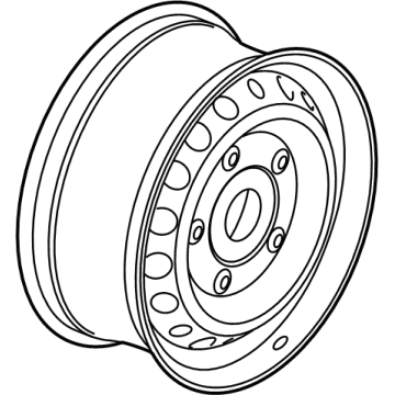 Ford CK4Z-1007-B Wheel Assembly