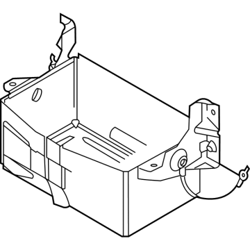 Ford 4C2Z-10769-AA Support - Battery Tray