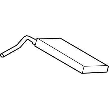 Ford 7T4Z-18476-A Core Assembly - Heater