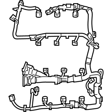 Ford AU5Z-12A581-HA Wire Assembly