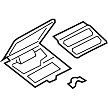 Ford 6G1Z-5413594-AA Compartment Assembly - Storage