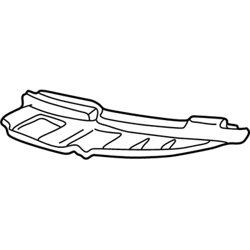 Mercury YF1Z-17C972-AB Bracket - Bumper Mounting