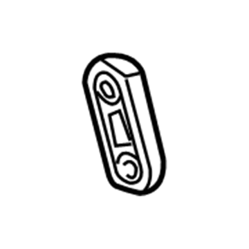 Mercury F5OY-18529-A Seal - Heater To Dashboard