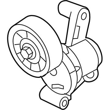 Ford DS7Z-6A228-A Pulley Assembly - Tension