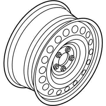 Ford LB5Z-1015-A Wheel Assembly