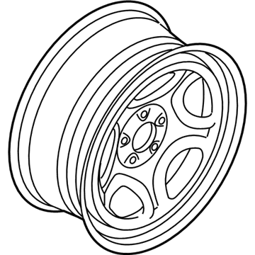 Ford LB5Z-1015-B Wheel Assembly